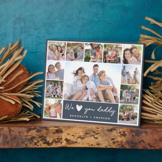 We hebben papa Foto Collage Fotoplaat (Zijkant)