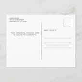 We hebben Pet Photo New Address Cat Moving Aankondigingskaart (Achterkant)