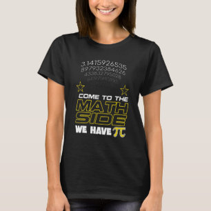 We hebben Pi Wiskunde Geek en Nerd aan de Wiskunde T-shirt