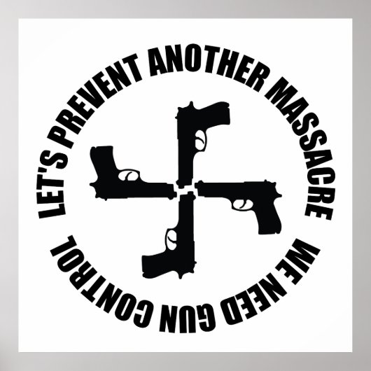 We hebben Pistool controle nodig Poster (Voorkant)