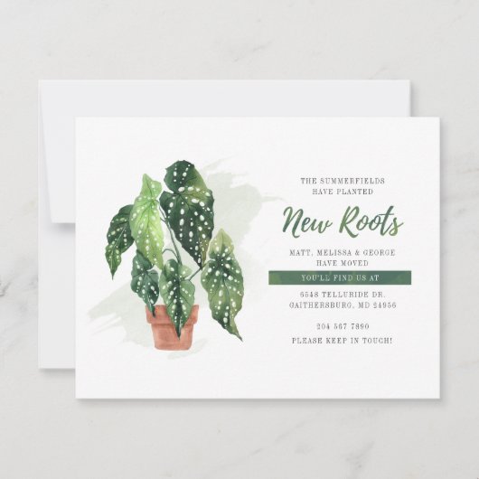 We hebben planted New Roots Moving Announcement ve (Voorkant)