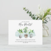 We hebben Planten New Roots Moving Announcement ve (Staand voorkant)