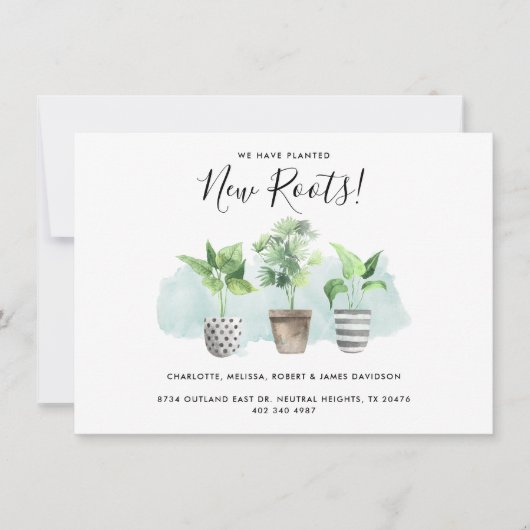 We hebben Planten New Roots Moving Announcement ve (Voorkant)