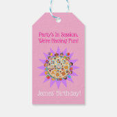 We hebben plezier! cadeaulabel (Achterkant)