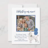 We hebben Poodle Family Photo Budget verplaatst Aankondiging (Voorkant)