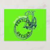 We hebben Portland Oregon New Address Briefkaart v (Voorkant)