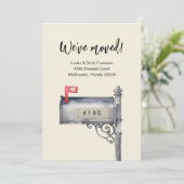 We hebben postvak foto verplaatsen aankondiging (Staand voorkant)