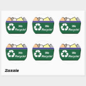 We hebben Recyclen. Ronde Sticker (Vel)