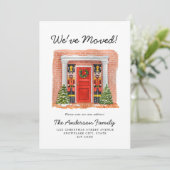 We hebben Red Deur Nutkraker Holiday Moving Ann ve Aankondiging (Staand voorkant)