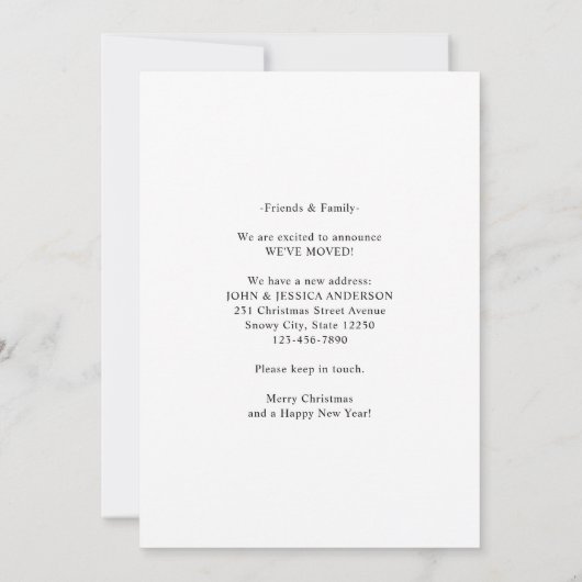 We hebben Red Deur Nutkraker Holiday Moving Ann ve Aankondiging (Achterkant)