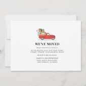 We hebben Red Truck Moving Aankondiging (Achterkant)