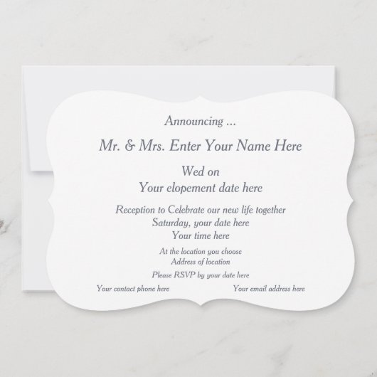 We hebben Romantische bergen Kaart (Achterkant)