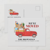 We hebben Rustic Red Truck verplaatst naar Nieuw a Aankondigingskaart (Voorkant / Achterkant)