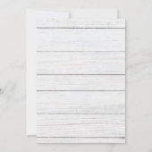 We hebben Rustic Wood Photo Moving verplaatst Aankondiging (Achterkant)