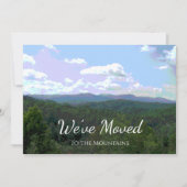 We hebben rustieke bergen verplaatst naar een nieu aankondiging (Voorkant)