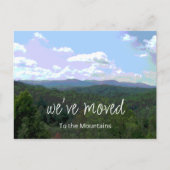 We hebben Rustieke Bergen verplaatst Verandering v Aankondigingskaart (Voorkant)