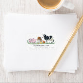 We hebben Schattigee boerderijdieren retouradres v Etiket (Insitu)