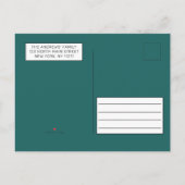 We hebben Schattigee cactus Planten verplaatst Aankondigingskaart (Achterkant)