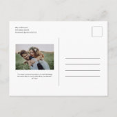 We hebben |  script-element op het bord aankondigingskaart (Achterkant)