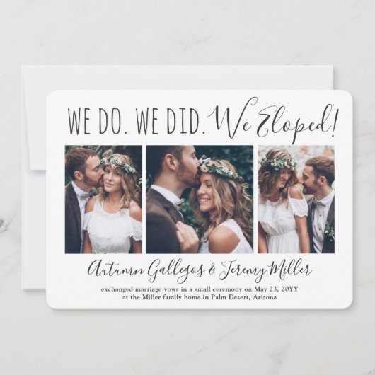 We hebben slechts 4 foto's verzameld voor bruiloft kaart (Voorkant)