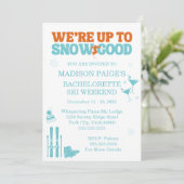 We Hebben Sneeuw Goed Bruidsmeisje Kaart (Staand voorkant)