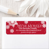 We hebben Snowflake Holiday Label verplaatst (Insitu)