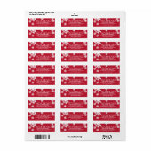 We hebben Snowflake Holiday Label verplaatst (Full Sheet)