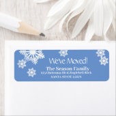 We hebben Snowflake Holiday Label verplaatst (Insitu)