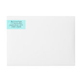 We hebben Snowflake wraparound-label verplaatst (Voorkant)