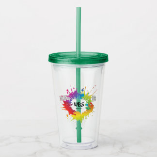 We hebben Soca Fete Cup gespeeld met kleuren Logo Acryl Drinkbeker