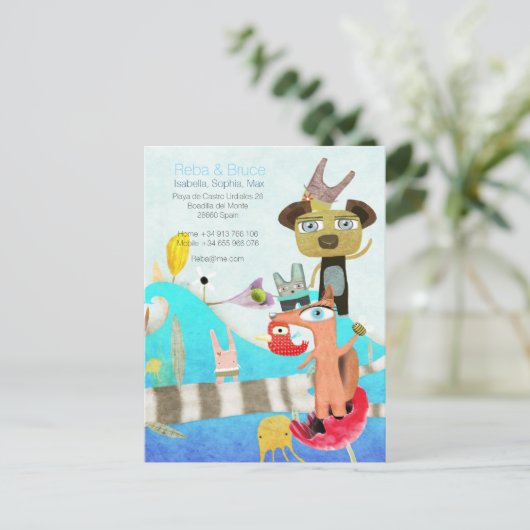 We hebben Spanje Briefkaarten verplaatst (Staand voorkant)