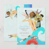 We hebben Spanje verplaatst Aankondigingskaart (Voorkant / Achterkant)