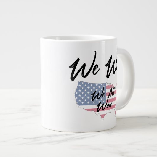 We hebben speciale Mok gewonnen (Voorkant rechts)