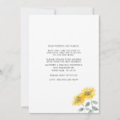 We hebben Sunflower Moving verplaatst Aankondiging (Achterkant)