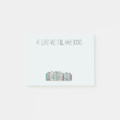 We hebben tenminste nog boeken post-it® notes (Voorkant)