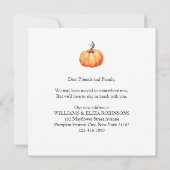 We hebben Thanksgiving gemaakt met New Home Moving Aankondiging (Achterkant)