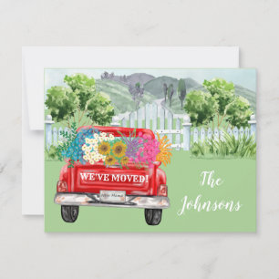 We hebben Truck Moving van het Land van de Begroti Aankondiging