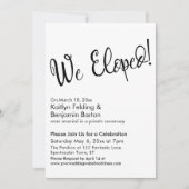 We hebben uitgeput! Casual jachtwedstrijd voor Scr Kaart (Voorkant)