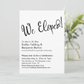 We hebben uitgeput! Casual jachtwedstrijd voor Scr Kaart (Staand voorkant)