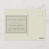 We hebben verhuisd - kaart van New York City (Achterkant)