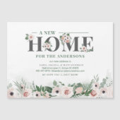 We hebben verhuisd New Home Bloemen Verhuizing Aan (Voorkant)