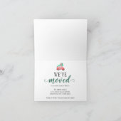 We hebben verhuisd New Home Feestdagen Beweging Aa Aankondiging (Binnen)