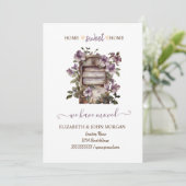 We hebben verhuisd, Vintage brievenbusbloemen, hou (Staand voorkant)