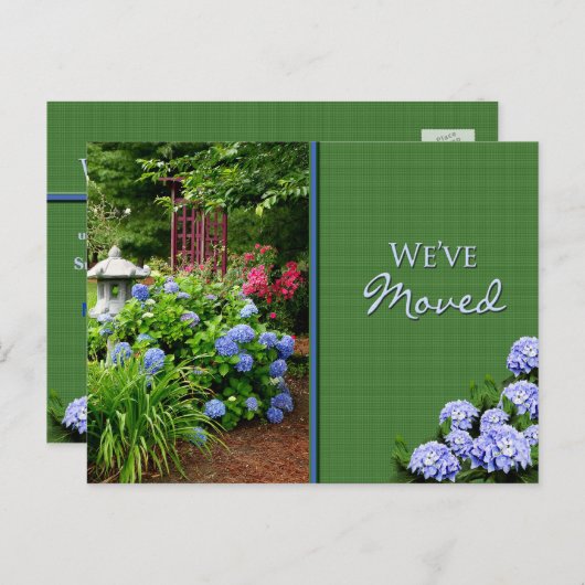 WE HEBBEN VERPLAATST - BRIEFKAARTEN - OPEN HUIS EN (Voorkant / Achterkant)