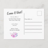 We hebben verplaatst - Volledige afloopfoto met aa Aankondigingskaart (Achterkant)