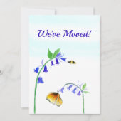 We hebben Virginia Bluebells verplaatst met vlinde Kaart (Voorkant)