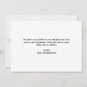 We hebben Washington Tape-foto's verplaatst, aange Aankondiging (Achterkant)