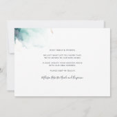 We hebben Waterverf Agate Moving Announcement verp Aankondiging (Achterkant)