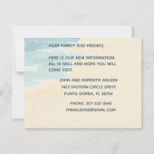 We hebben Waterverf Beach budget verplaatst Aankondiging (Achterkant)