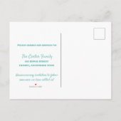 We hebben Waterverf-bewegende boxen en leefruimte Aankondigingskaart (Achterkant)